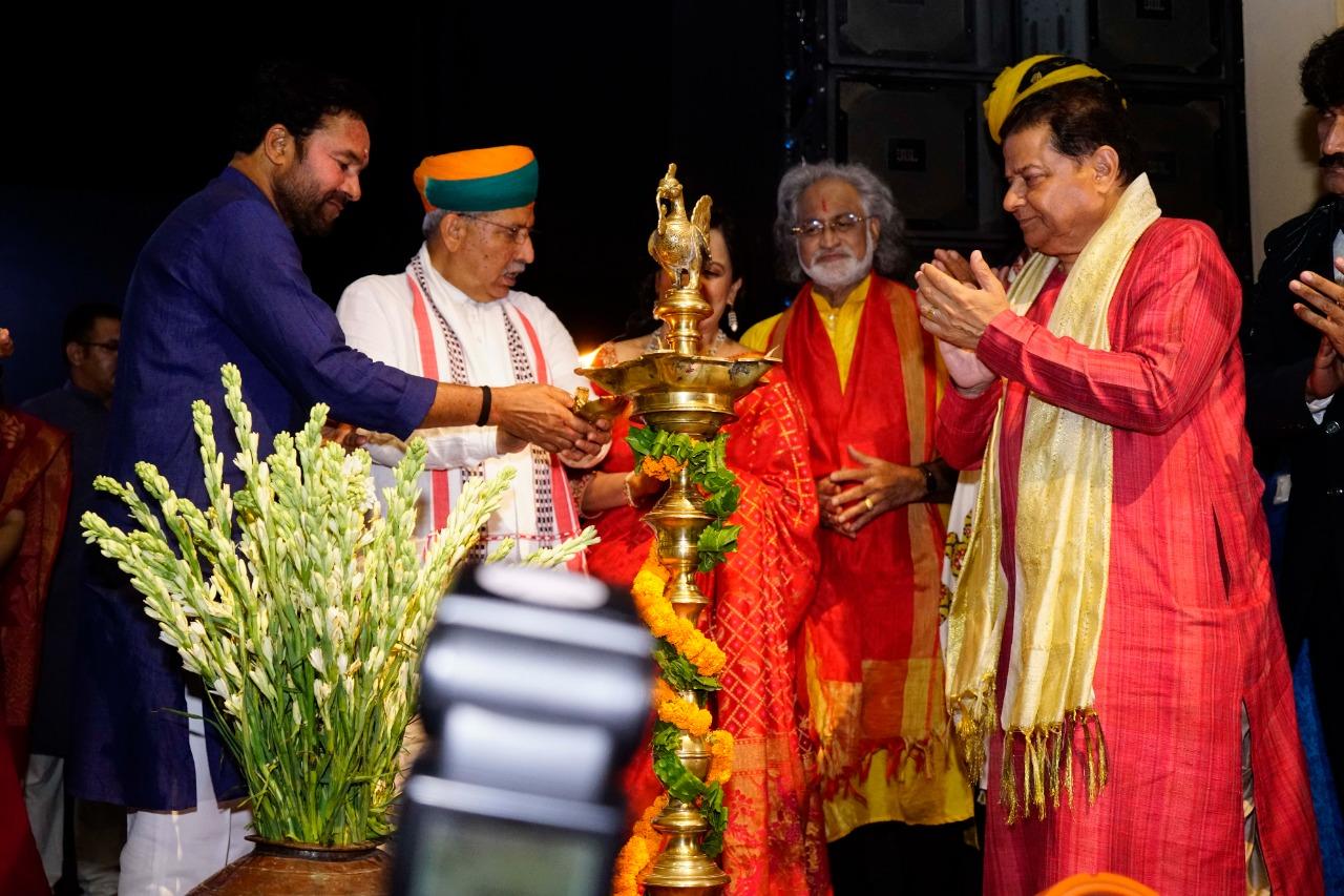 Culture Minister G Kishan Reddy launched “Jyotirgamaya” festival in New Delhi