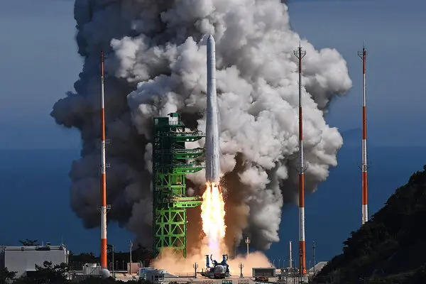 South Korea sent its first satellite into orbit using a domestic Nuri rocket_30.1
