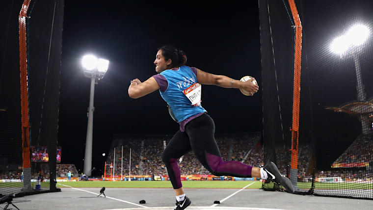 Navjeet Dhillon wins gold medal in discus throw at Qosanov Memorial 2022_40.1