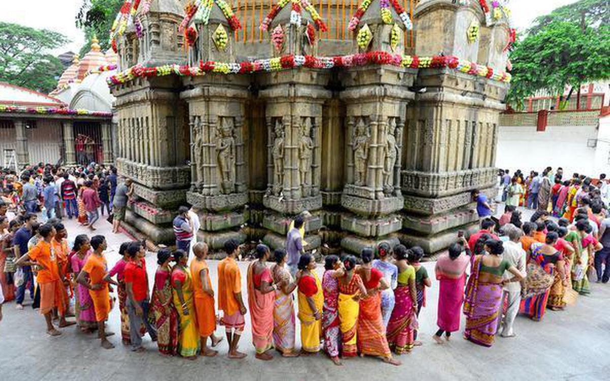 Four-day Ambubachi Mela at the Kamakhya Temple in Guwahati