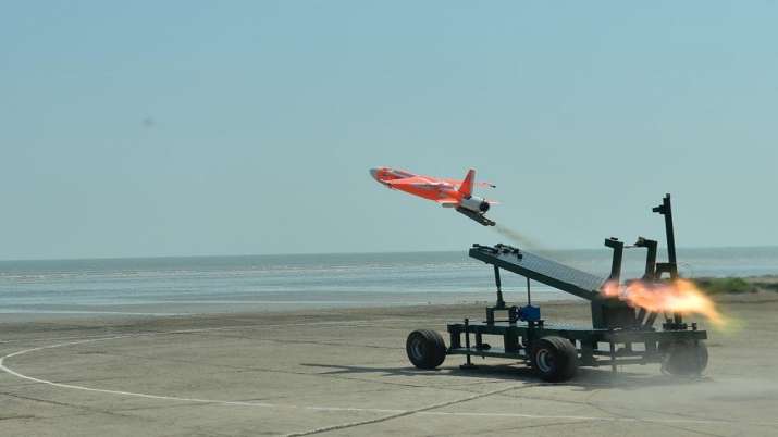 Successful flight testing of high-speed expendable aerial target ABHYAS in Odisha_50.1