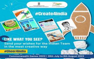 SAI starts "Create for India" campaign to cheer for Team India in Birmingham_4.1