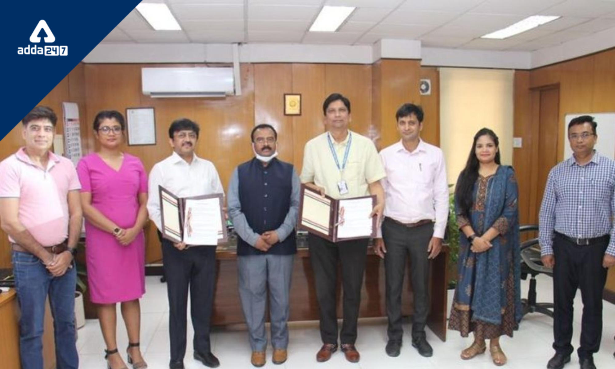 To Establish Center of Excellence for MSME, NSIC and LG Electronics sign an agreement_50.1