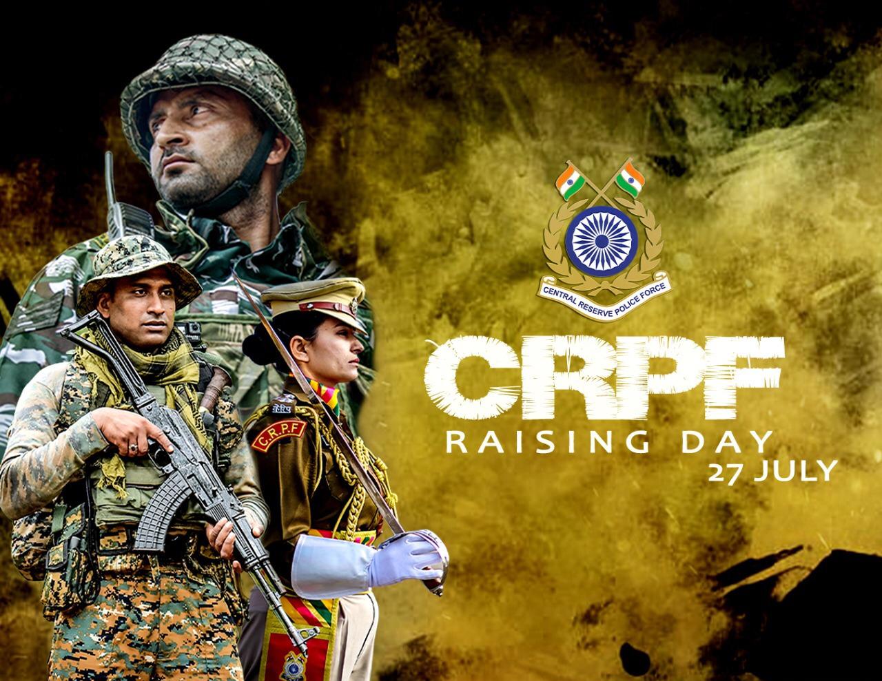 CRPF 84th Raising Day Observes on 27 July 2022_40.1