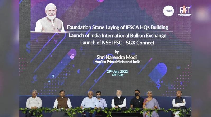 PM Narendra Modi launches International Bullion Exchange IIBX in GIFT-City_30.1