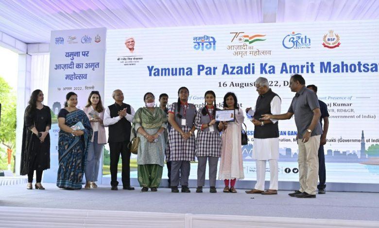 'Yamuna Par Azadi Ka Amrit Mahotsav' organised by NMCG_40.1