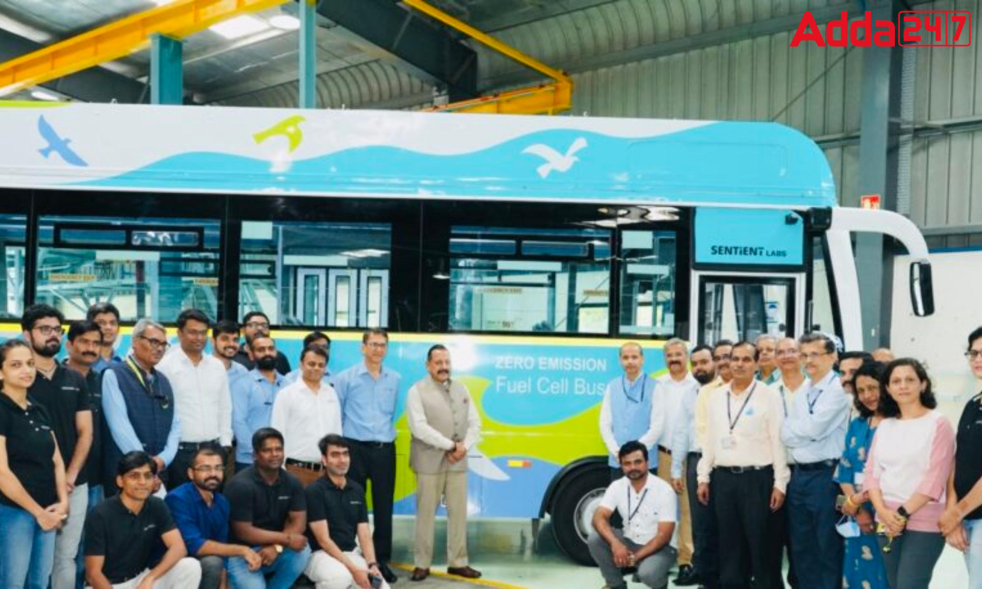 Jitendra Singh unveiled first completely indigenously built hydrogen fuel cell bus_50.1