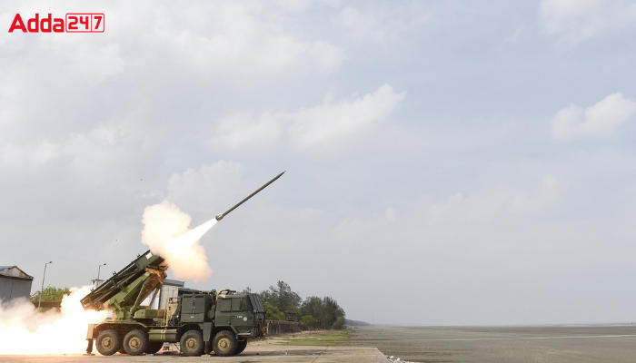 DRDO Successfully Tests Pinaka Extended Range Rocket In Pokharan