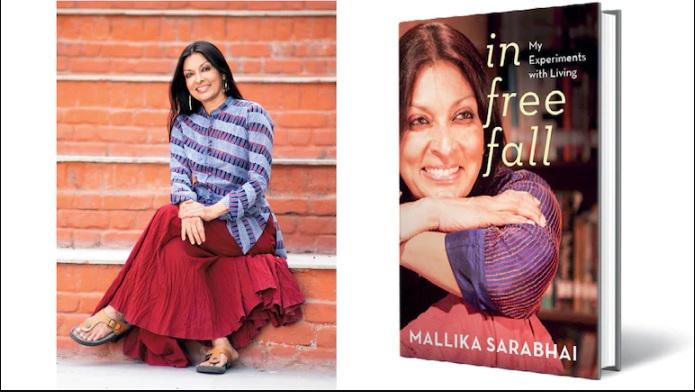 Acclaimed Dancer Mallika Sarabhai turns author released his memoir 'Free Fall'_50.1
