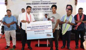Meghalaya CM Conrad K Sangma launched 'Rural Backyard Piggery Scheme'_4.1