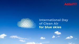 International Day of Clean Air for blue skies: 7th September_40.1