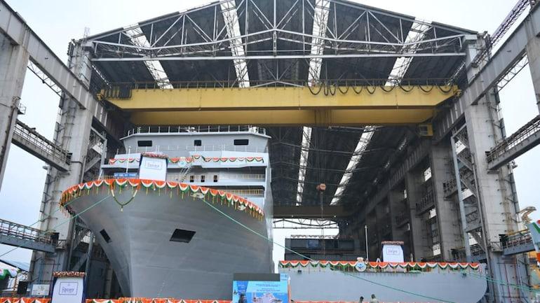Indian Navy launches 2 Diving Support Vessels (Nistar & Nipun) in Vizag_50.1