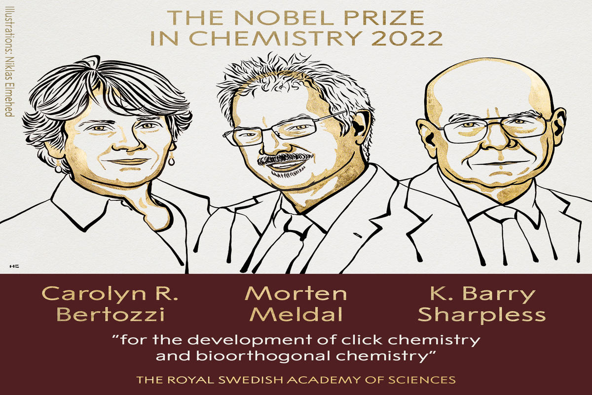Nobel Prize 2022: Carolyn Bertozzi, Morten Meldal & Barry Sharpless gets Nobel Prize in chemistry