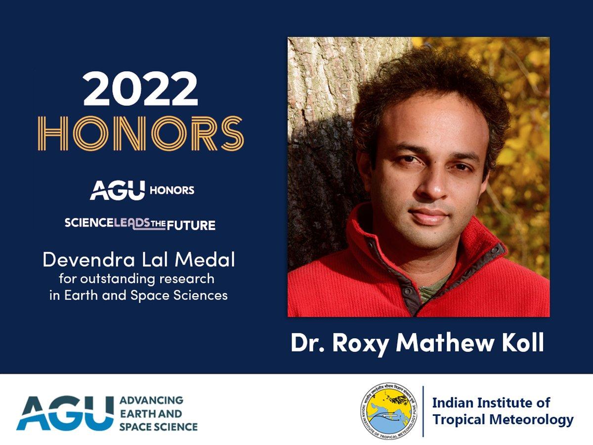 IITM scientist Roxy Mathew Koll awarded Devendra Lal Memorial Medal 2022_50.1