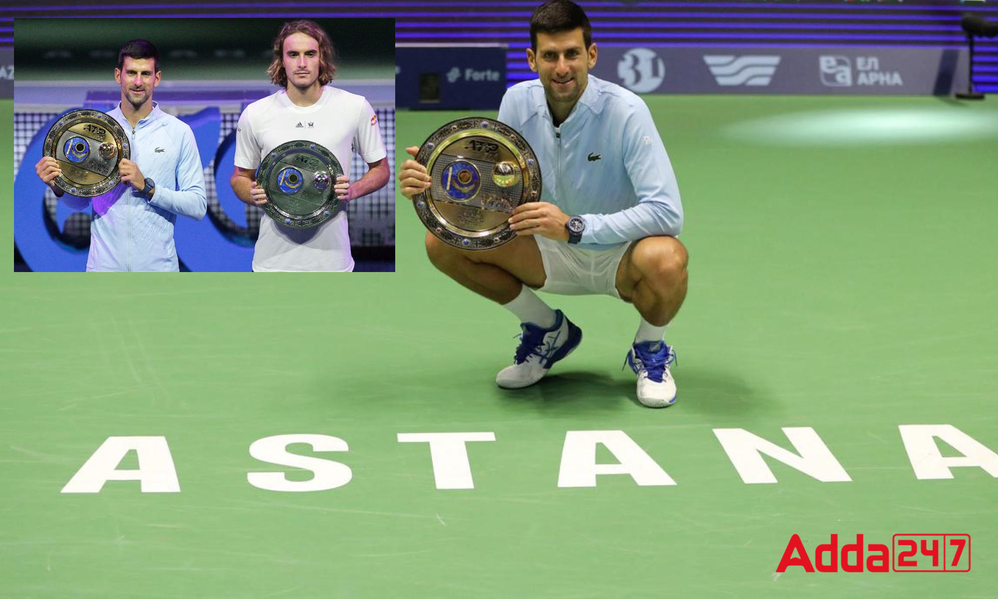 Novak Djokovic wins Astana Open