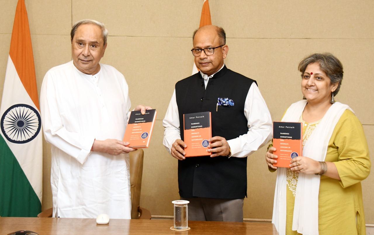 Odisha CM Naveen Patnaik launched a new book Pandemic Disruptions and Odisha’s