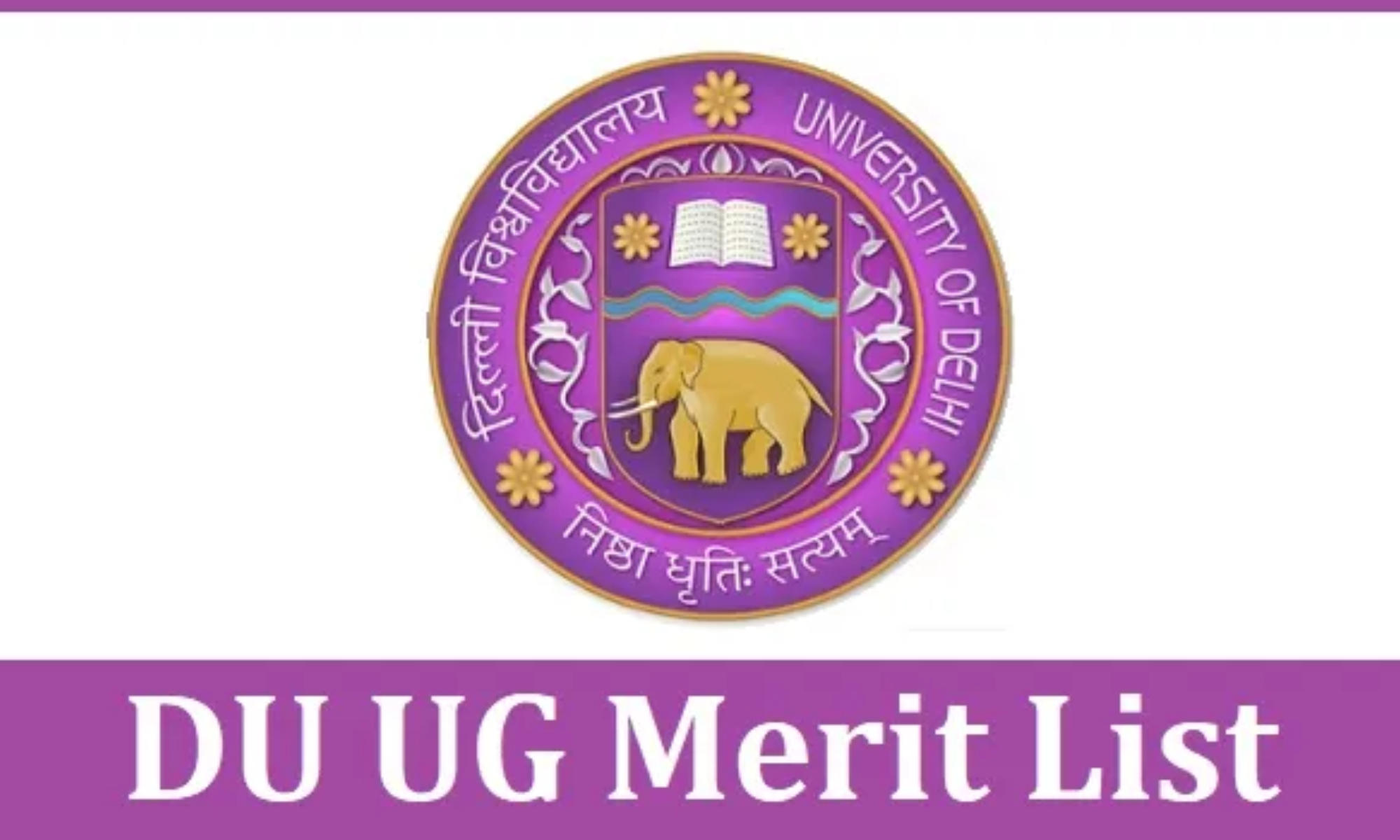 DU Merit List 2022, UG First List Released Today, Check Updates_40.1