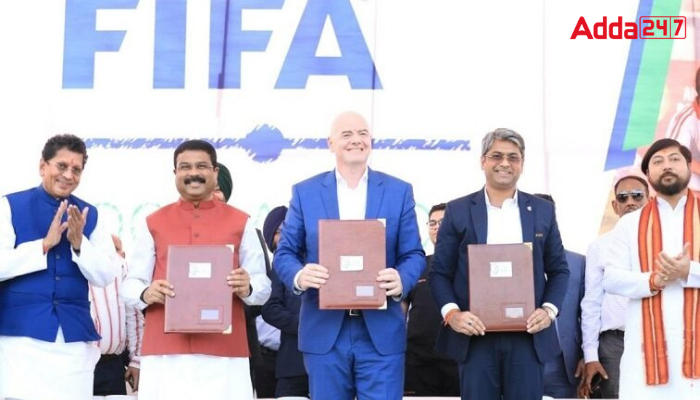 Dharmendra Pradhan signs MoU with FIFA and AIFF for Football4Schools_40.1