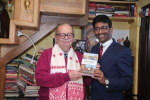 Gautaam Borah's new book 'Nalanada – Until we meet again' launched by Ruskin Bond_4.1