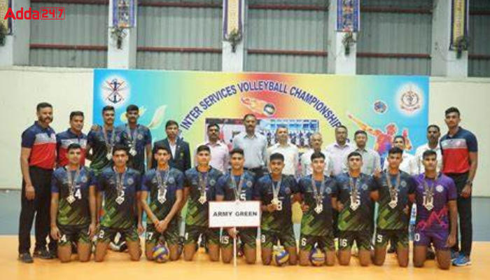 Army Red Team Won 72nd Inter Services Volleyball Championship 2022-23