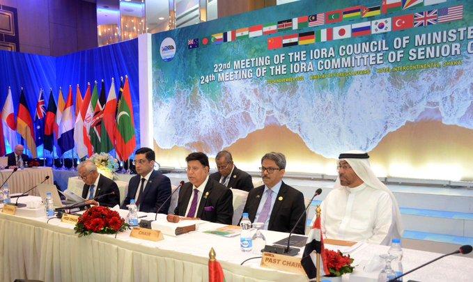 الاجتماع الوزاري الثاني والعشرون لرابطة حافة المحيط الهندي (IORA)