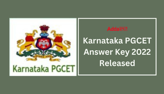 Karnataka PGCET Answer Key 2022 Released, Check Direct Link for Answer Key_30.1