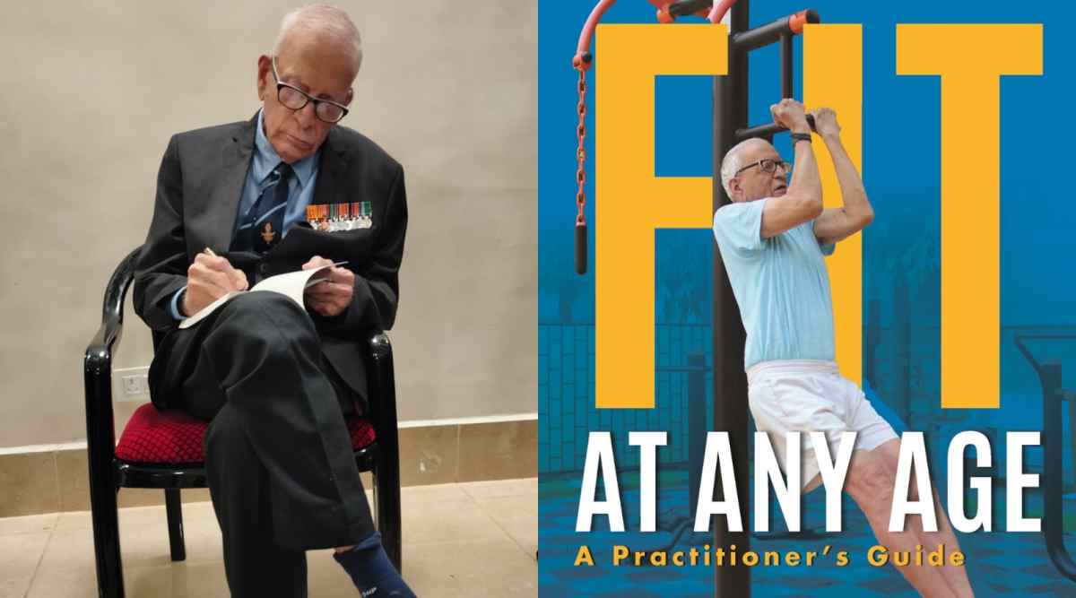 Retd. Air Marshal PV Iyer launched his book 'Fit At Any Age'_40.1