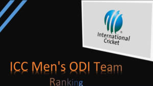 ICC Men's ODI Rankings 2022 released_4.1