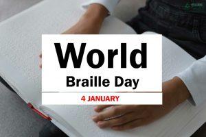World Braille Day 2023 celebrates on 4th January_4.1