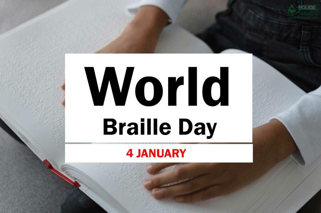 World Braille Day 2023 celebrates on 4th January_40.1