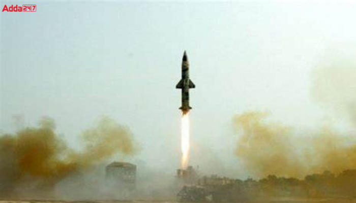 India Carries Out Test Launch of Indigenously Developed Prithvi-II Missile Successfully_40.1