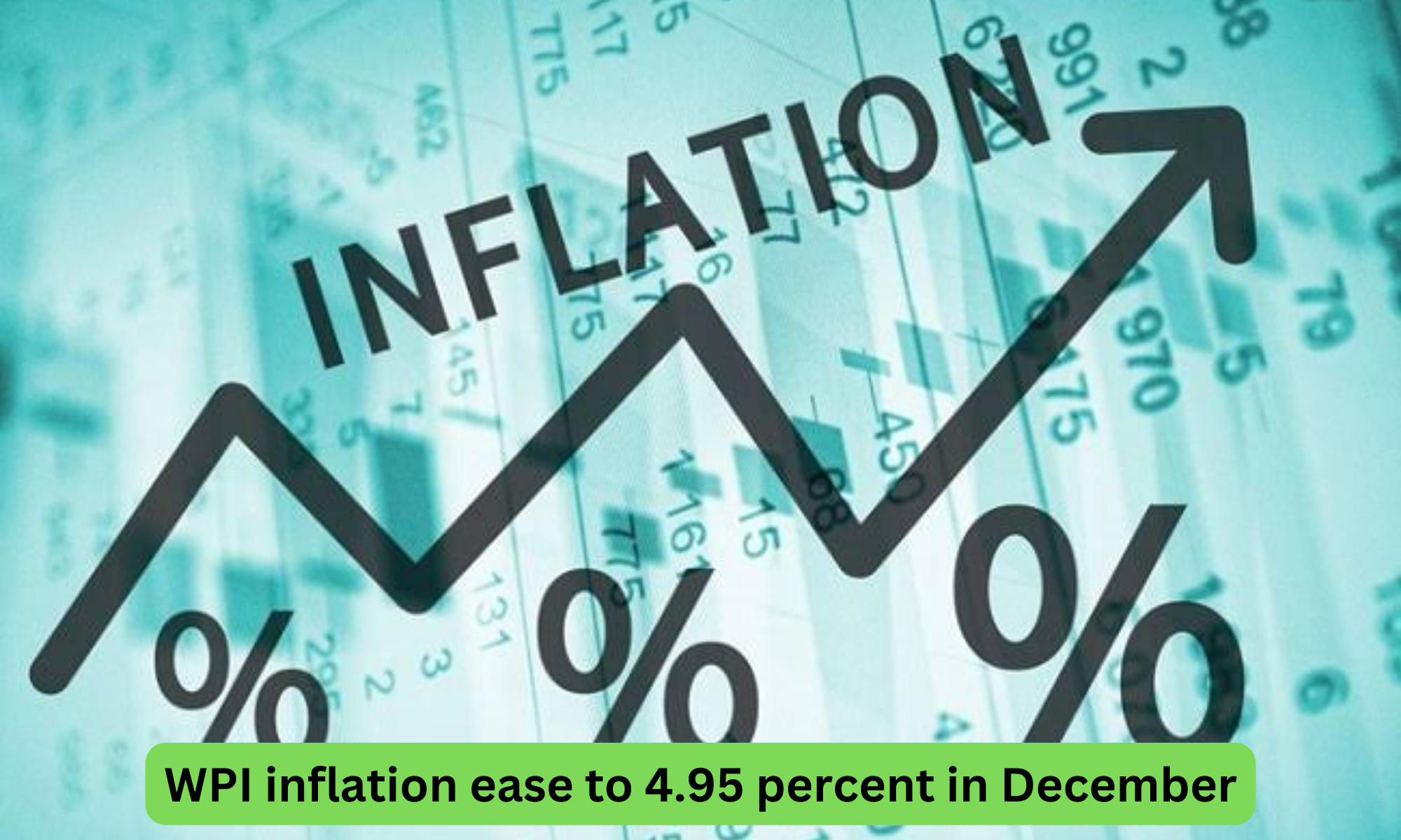 WPI inflation ease to 4.95 percent in December_40.1