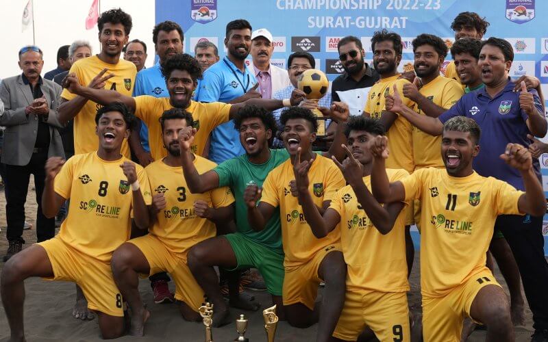 Kerala wins inaugural champions of National Beach Soccer Championships_40.1