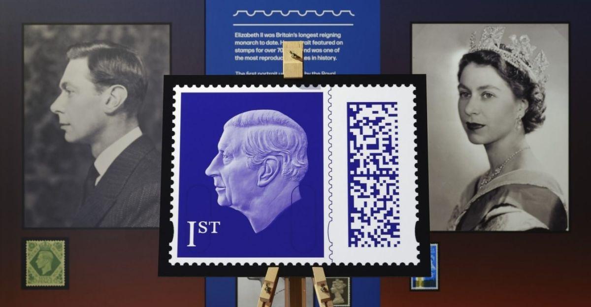 New British stamp with image of King Charles unveiled_50.1