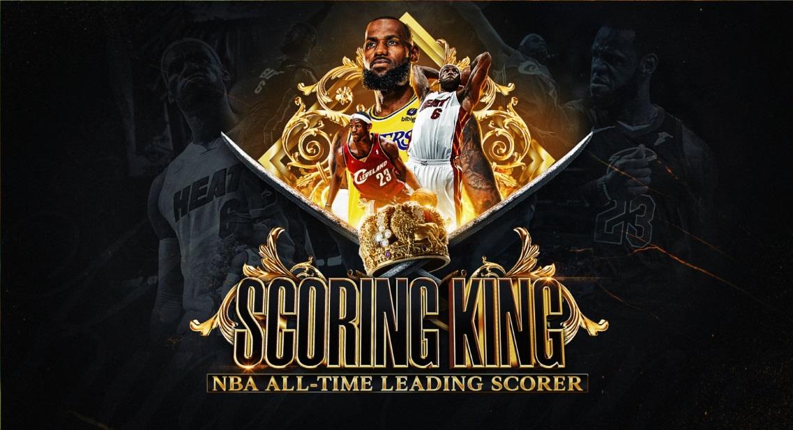 Evergreen LeBron James becomes NBA's all-time leading scorer
