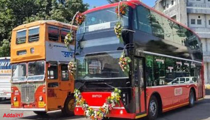 India's First AC Double Decker Electric Bus Introduced in Mumbai_40.1