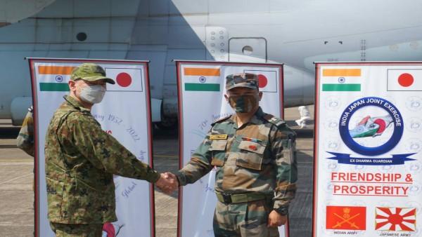India-Japan kick starts joint training exercise 4th "Dharma Guardian" 2023_50.1