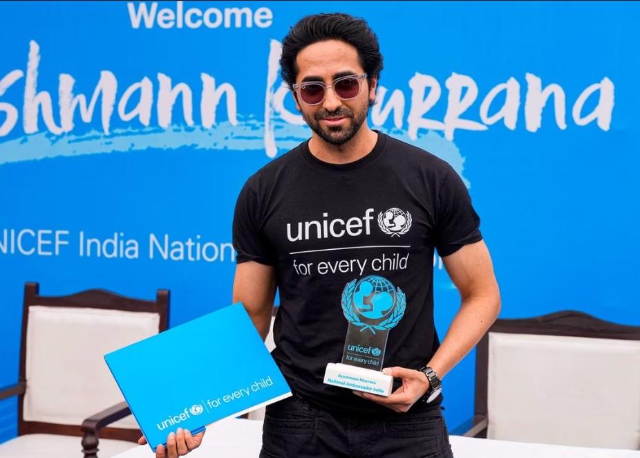 UNICEF India: Ayushmann Khurrana named as National Ambassador of child rights_40.1