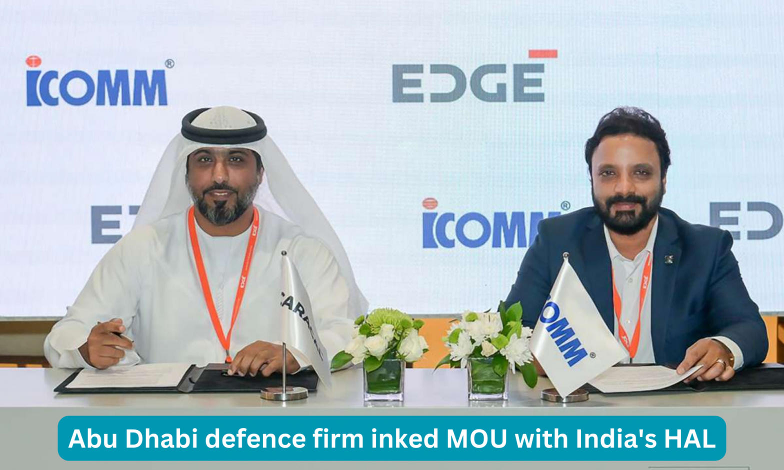 Abu Dhabi defence firm inked MOU with India's HAL