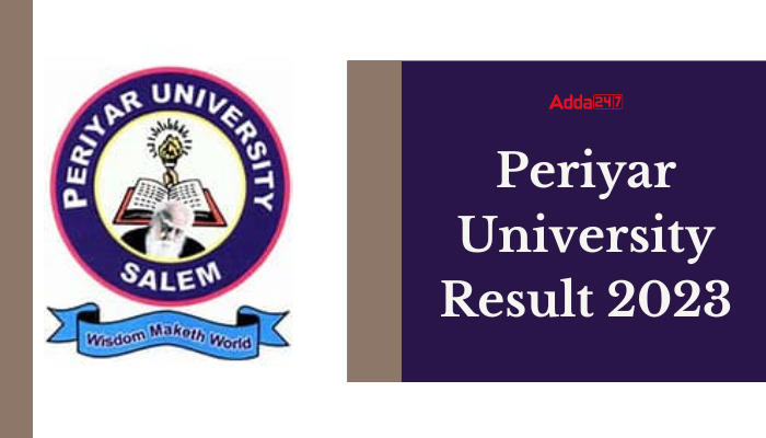Periyar University Results 2023, Check How to Download Marksheet_40.1