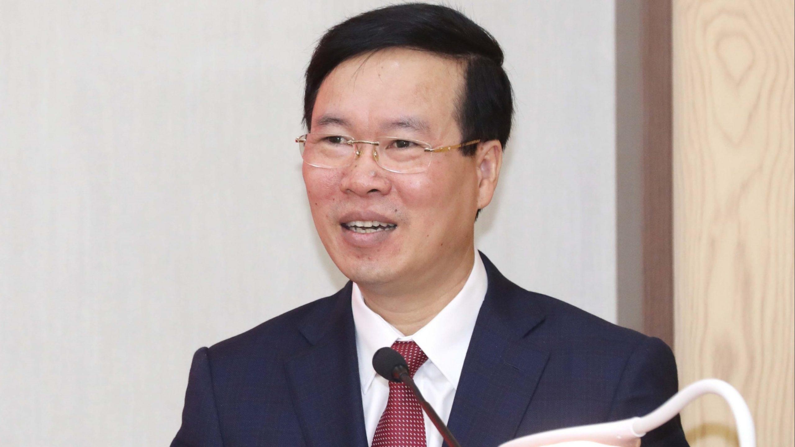 Vietnam parliament elects Vo Van Thuong as new president_50.1