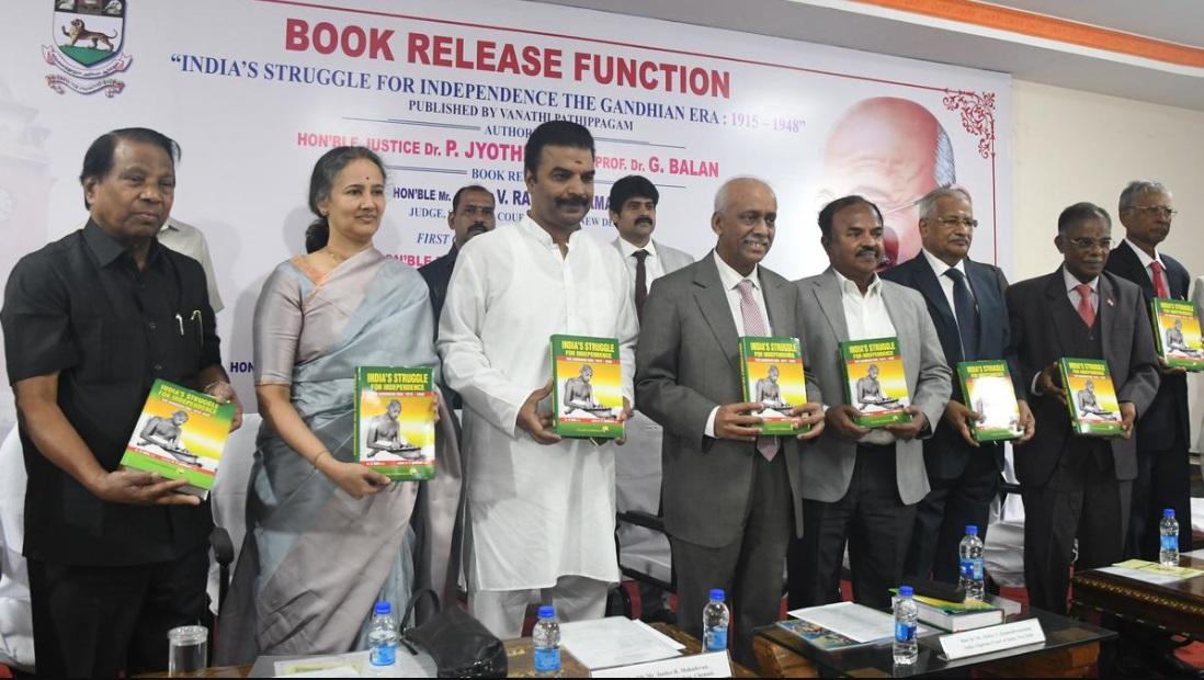 A book titled "India's Struggle for Independence – Gandhian Era" released_50.1