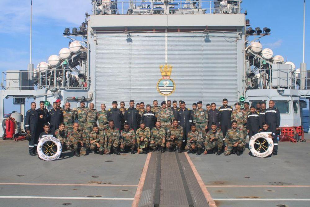 Andaman & Nicobar command conducts large scale joint military exercise 'KAVACH'_40.1