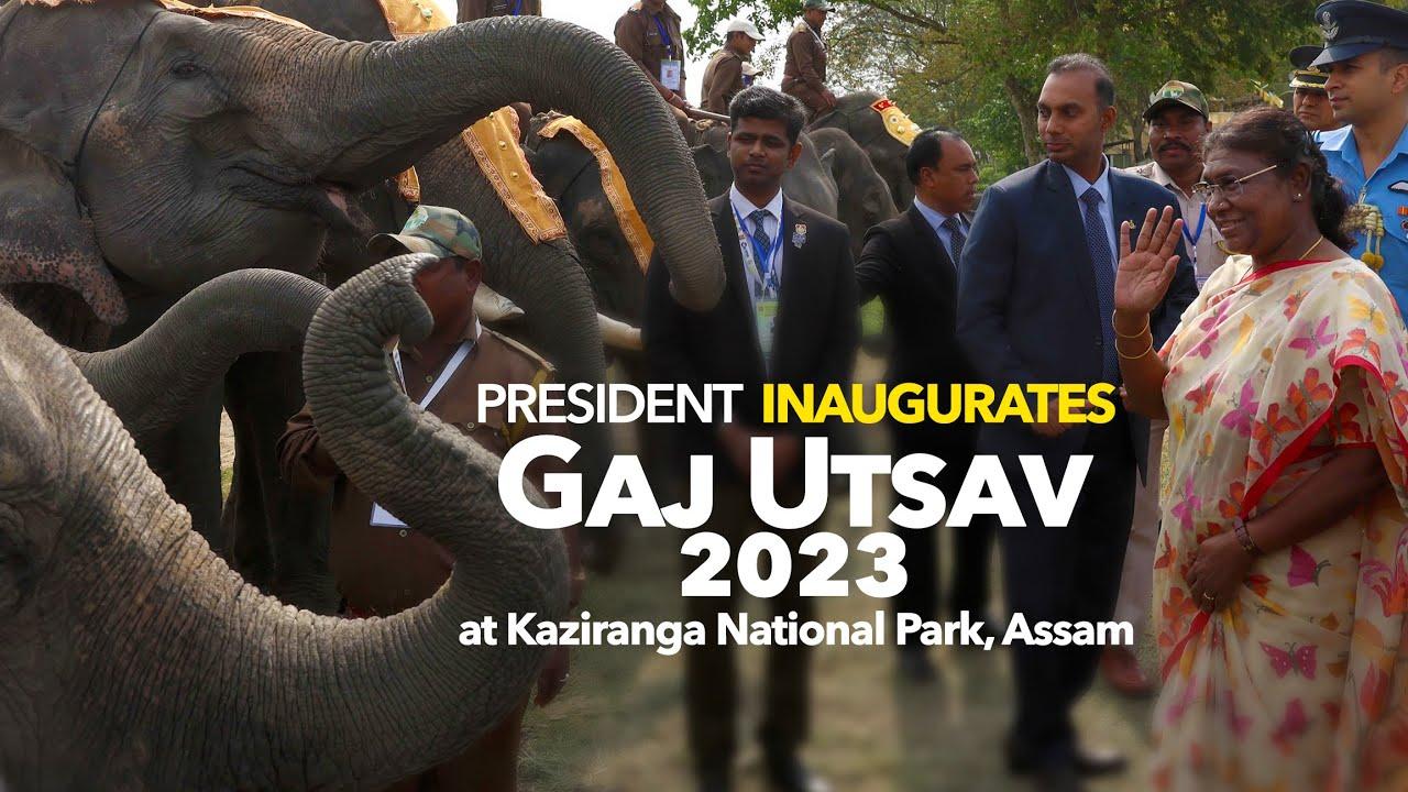 President of India Inaugurates GAJ UTSAV-2023_40.1