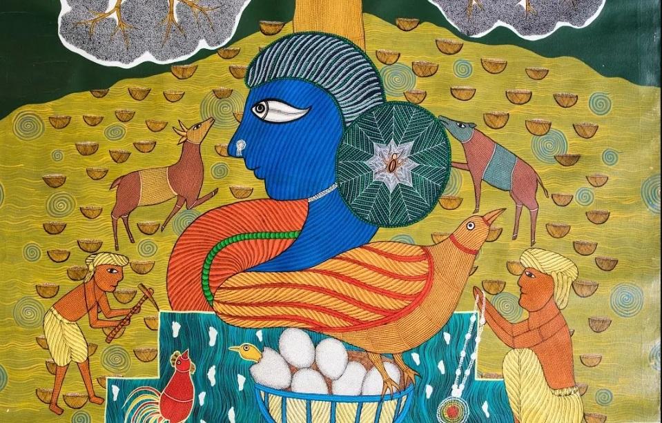 MP's Gond Painting of Acquires GI Tag_50.1