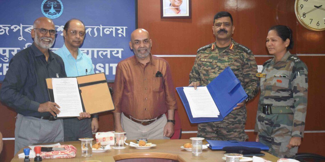 Indian Army and Tezpur University sign MoU on Chinese language training for army personnel_40.1