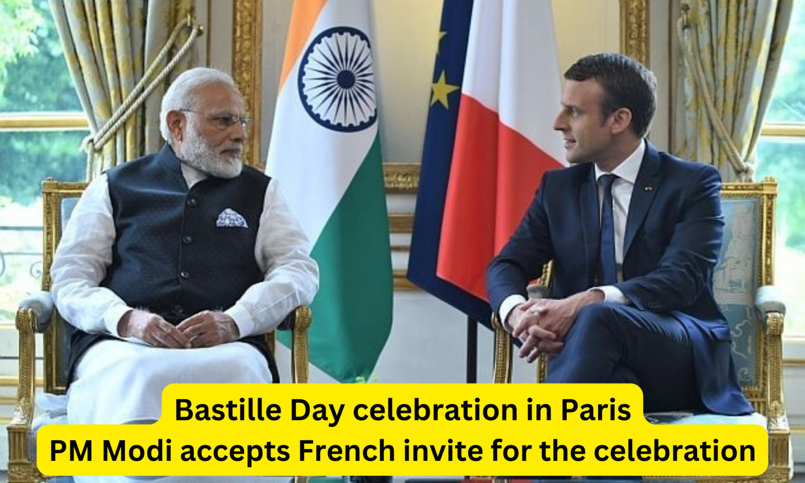 Bastille Day celebration in Paris, PM Modi accepts French invite for the celebration