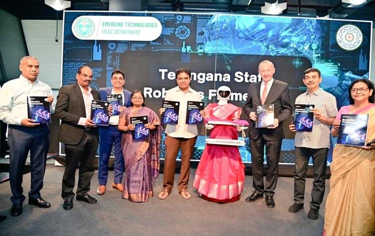 Telangana govt launches first of its kind State Robotics Framework_30.1
