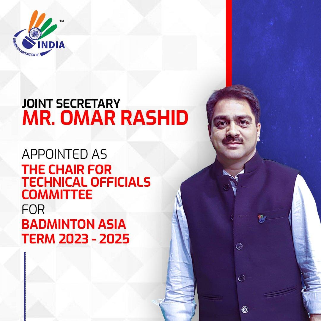 Badminton Asia appoints Omar Rashid as Chair of Technical Officials Committee_40.1