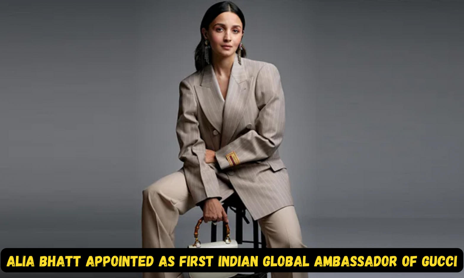Alia Bhatt appointed as first Indian Global Ambassador of Gucci